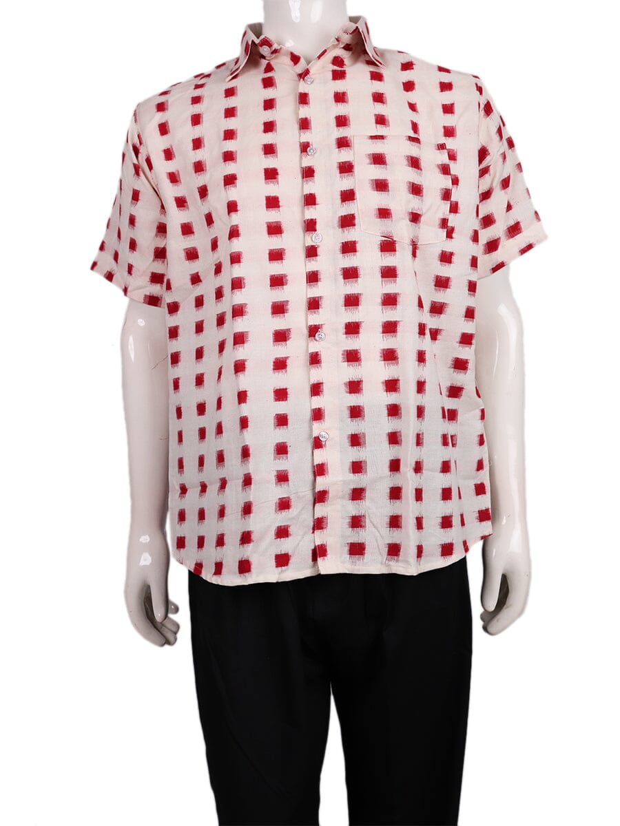 Handwoven Cotton Shirt Handloom Shirt & Kurta_Men Priyadarshini Handloom