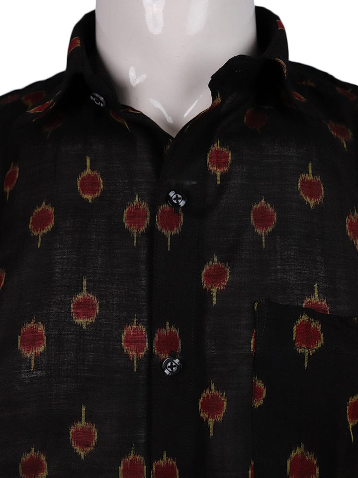 Handwoven Cotton Shirt Handloom Shirt & Kurta_Men Priyadarshini Handloom