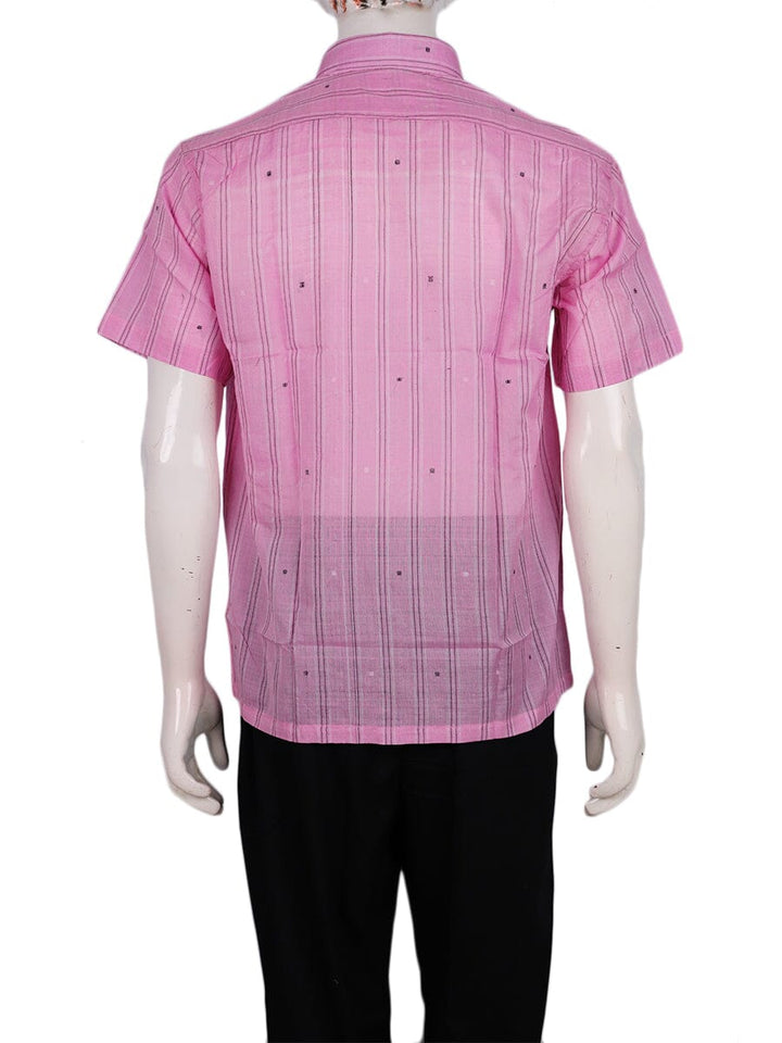 Handwoven Cotton Shirt Handloom Shirt & Kurta_Men Priyadarshini Handloom
