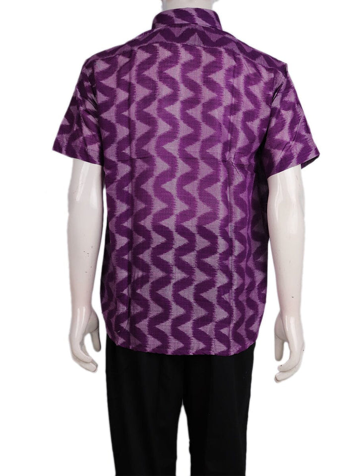 Handwoven Cotton Shirt Handloom Shirt & Kurta_Men Priyadarshini Handloom