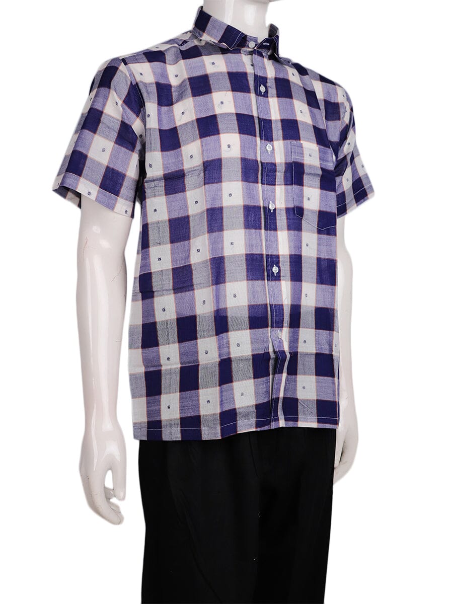 Handwoven Cotton Shirt Handloom Shirt & Kurta_Men Priyadarshini Handloom