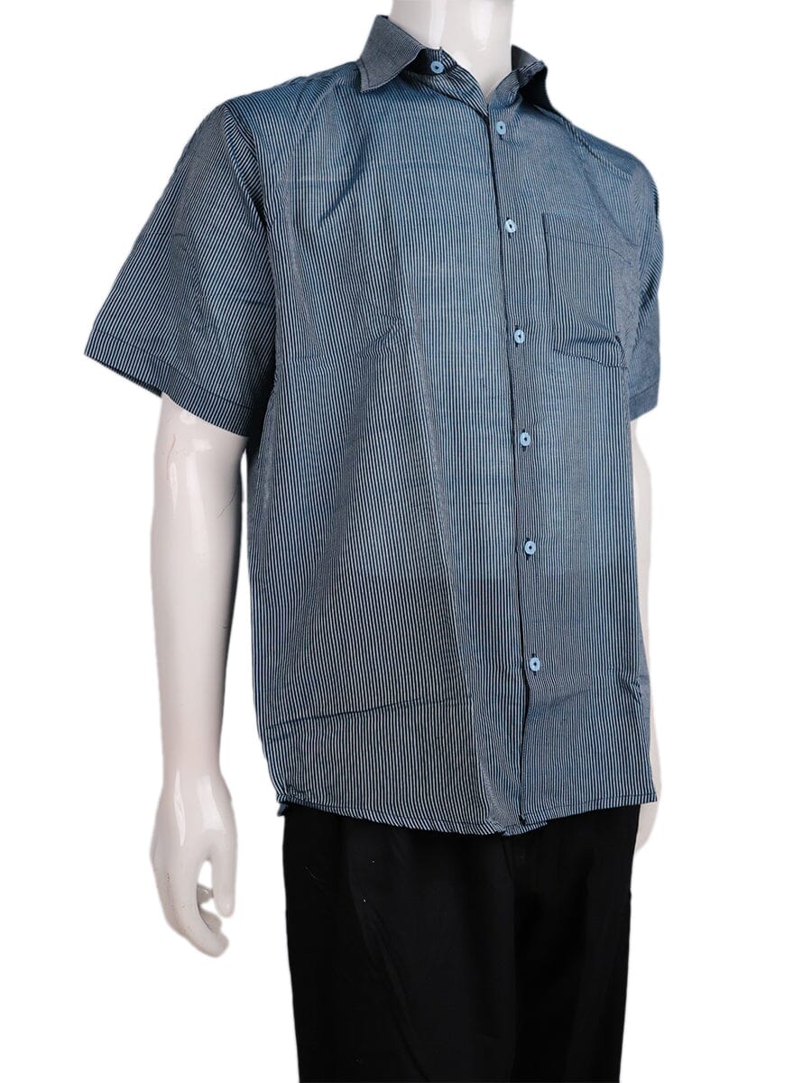 Handwoven Cotton Shirt Handloom Shirt & Kurta_Men Priyadarshini Handloom