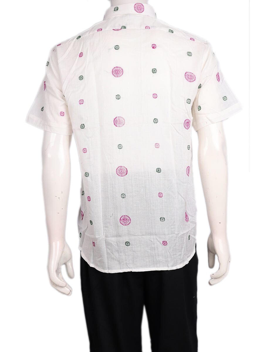 Handwoven Cotton Shirt Handloom Shirt & Kurta_Men Priyadarshini Handloom