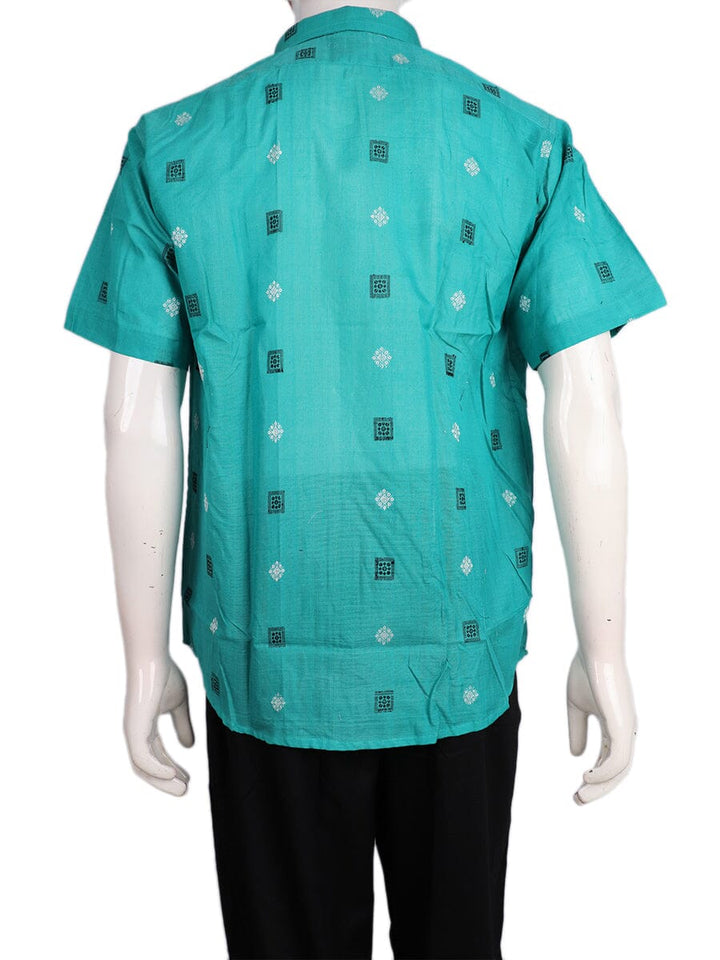 Handwoven Cotton Shirt Handloom Shirt & Kurta_Men Priyadarshini Handloom