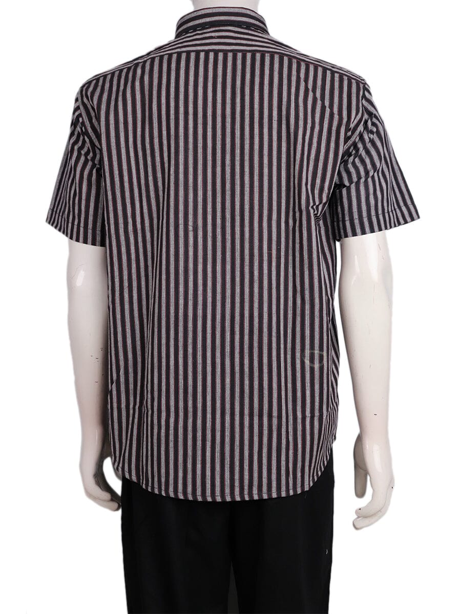 Handwoven Cotton Shirt Handloom Shirt & Kurta_Men Priyadarshini Handloom