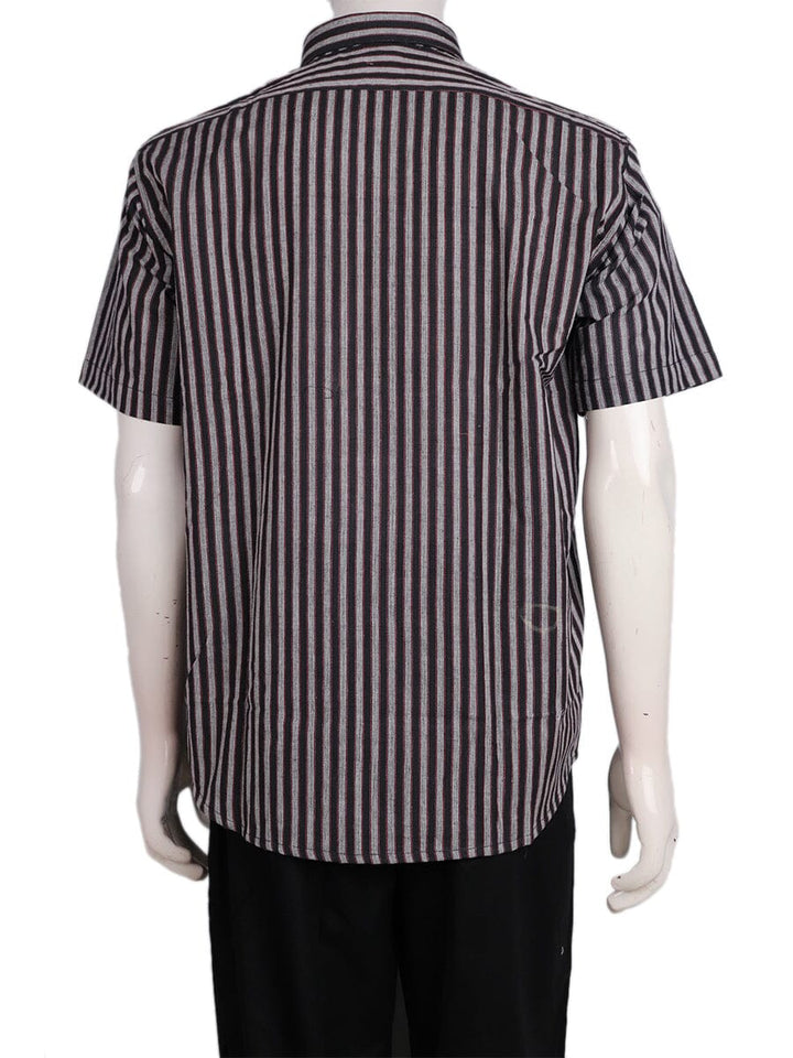 Handwoven Cotton Shirt Handloom Shirt & Kurta_Men Priyadarshini Handloom