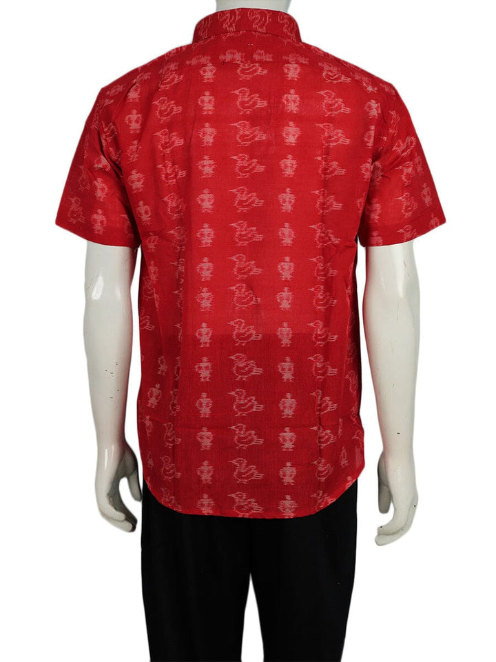 Handwoven Cotton Shirt Handloom Shirt & Kurta_Men Priyadarshini Handloom
