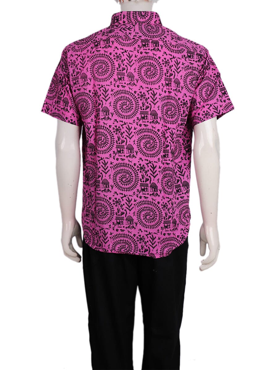 Handwoven Cotton Shirt Handloom Shirt & Kurta_Men Priyadarshini Handloom