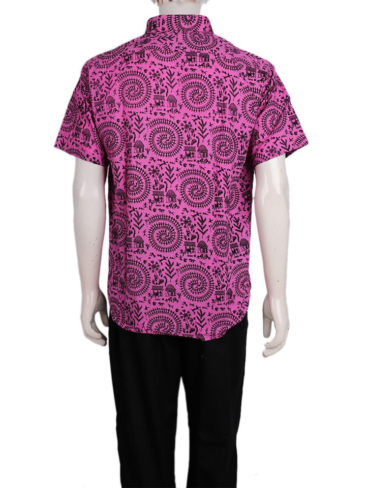 Handwoven Cotton Shirt Handloom Shirt & Kurta_Men Priyadarshini Handloom