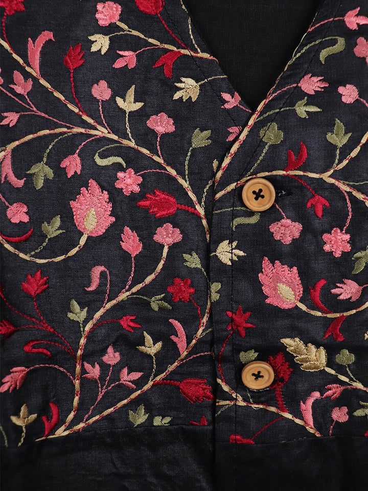 Handwoven Silk Jacket Handloom Jacket_Women Priyadarshini Handloom