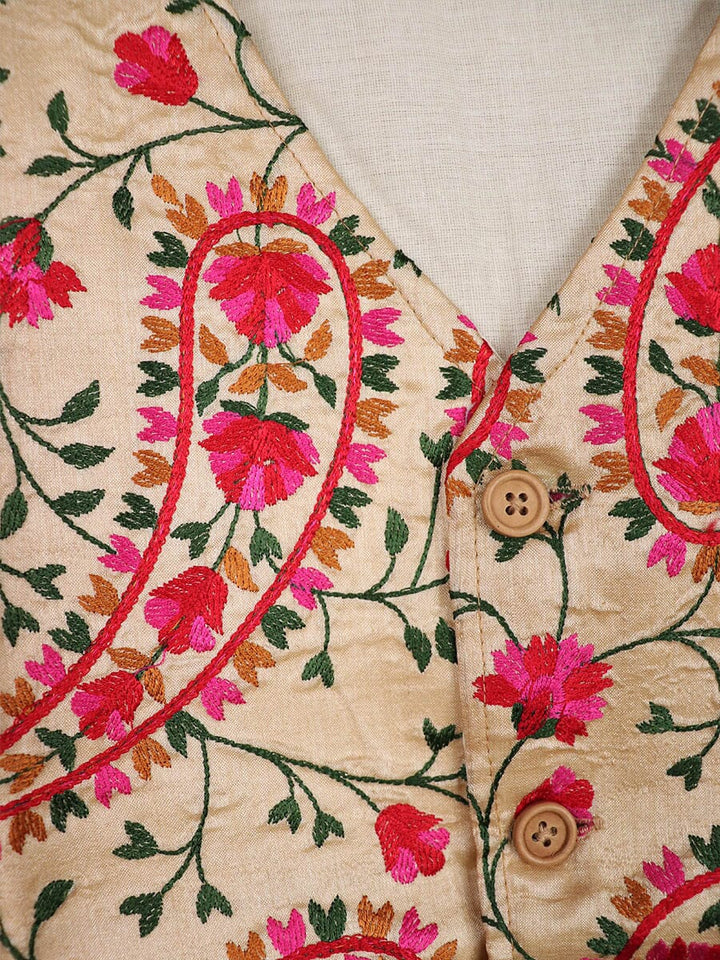 Handwoven Silk Jacket Handloom Jacket_Women Priyadarshini Handloom