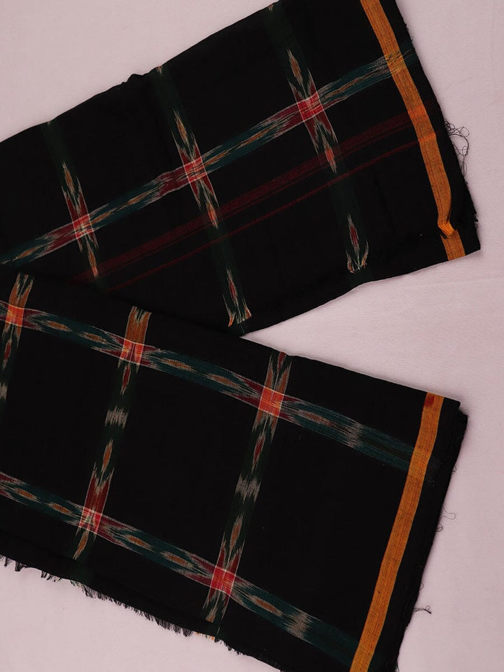 Sambalpuri Pure Cotton Handloom Lungi for Men Handloom Lungi_Cotton Priyadarshini Handloom 