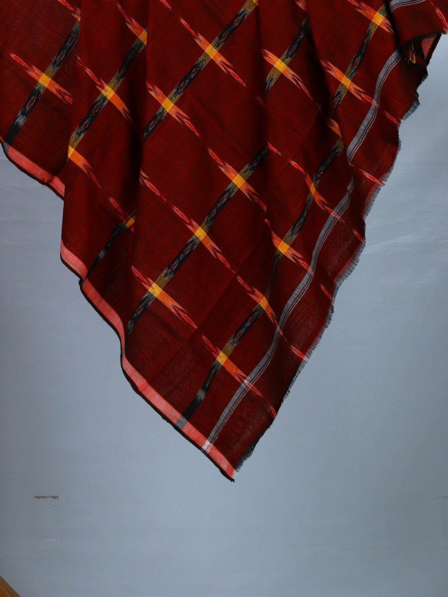 Sambalpuri Pure Cotton Handloom Lungi for Men Handloom Lungi_Cotton Priyadarshini Handloom 