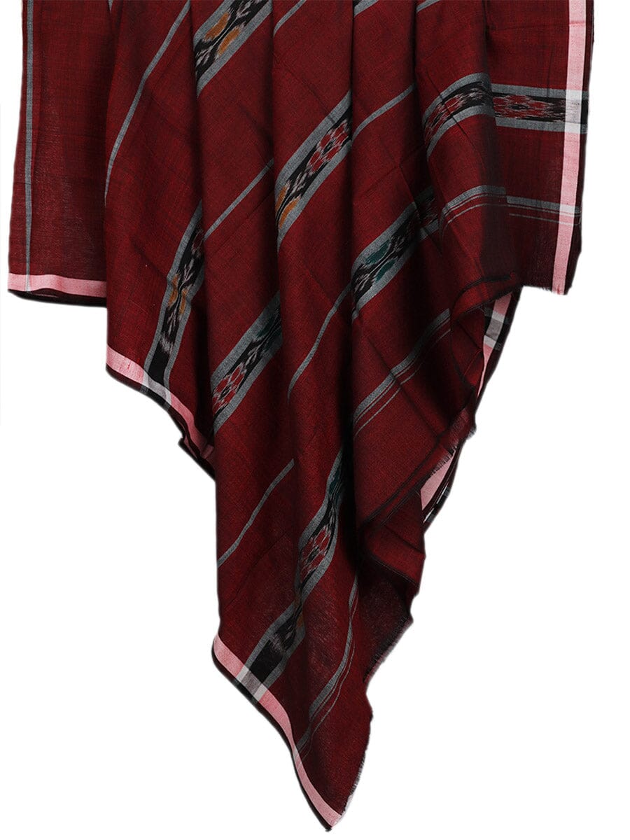 Sambalpuri Pure Cotton Handloom Lungi for Men Handloom Lungi_Cotton Priyadarshini Handloom