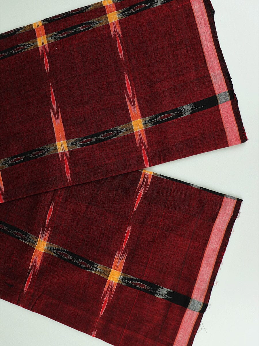 Sambalpuri Pure Cotton Handloom Lungi for Men Handloom Lungi_Cotton Priyadarshini Handloom