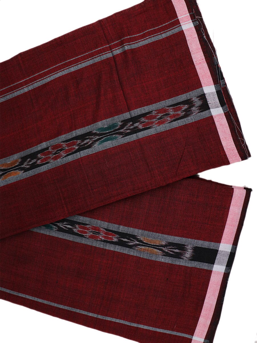 Sambalpuri Pure Cotton Handloom Lungi for Men Handloom Lungi_Cotton Priyadarshini Handloom