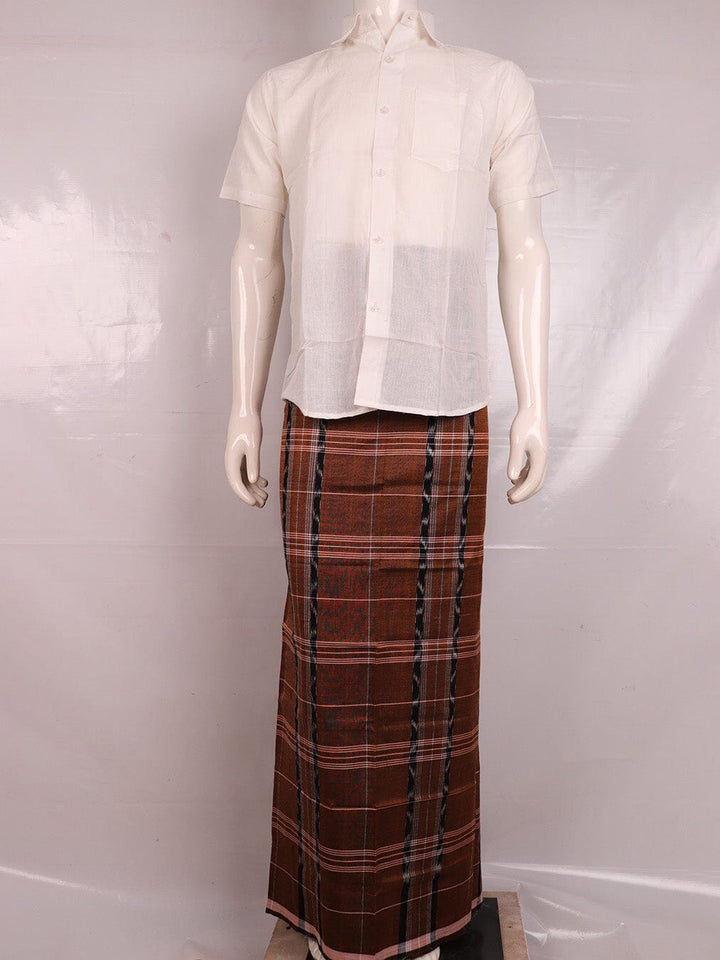 Sambalpuri Pure Cotton Handloom Lungi for Men Handloom Lungi_Cotton Priyadarshini Handloom