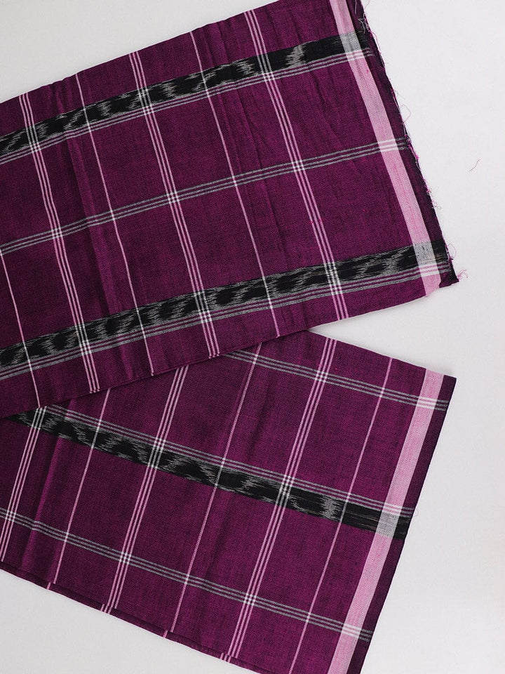Sambalpuri Pure Cotton Handloom Lungi for Men Handloom Lungi_Cotton Priyadarshini Handloom
