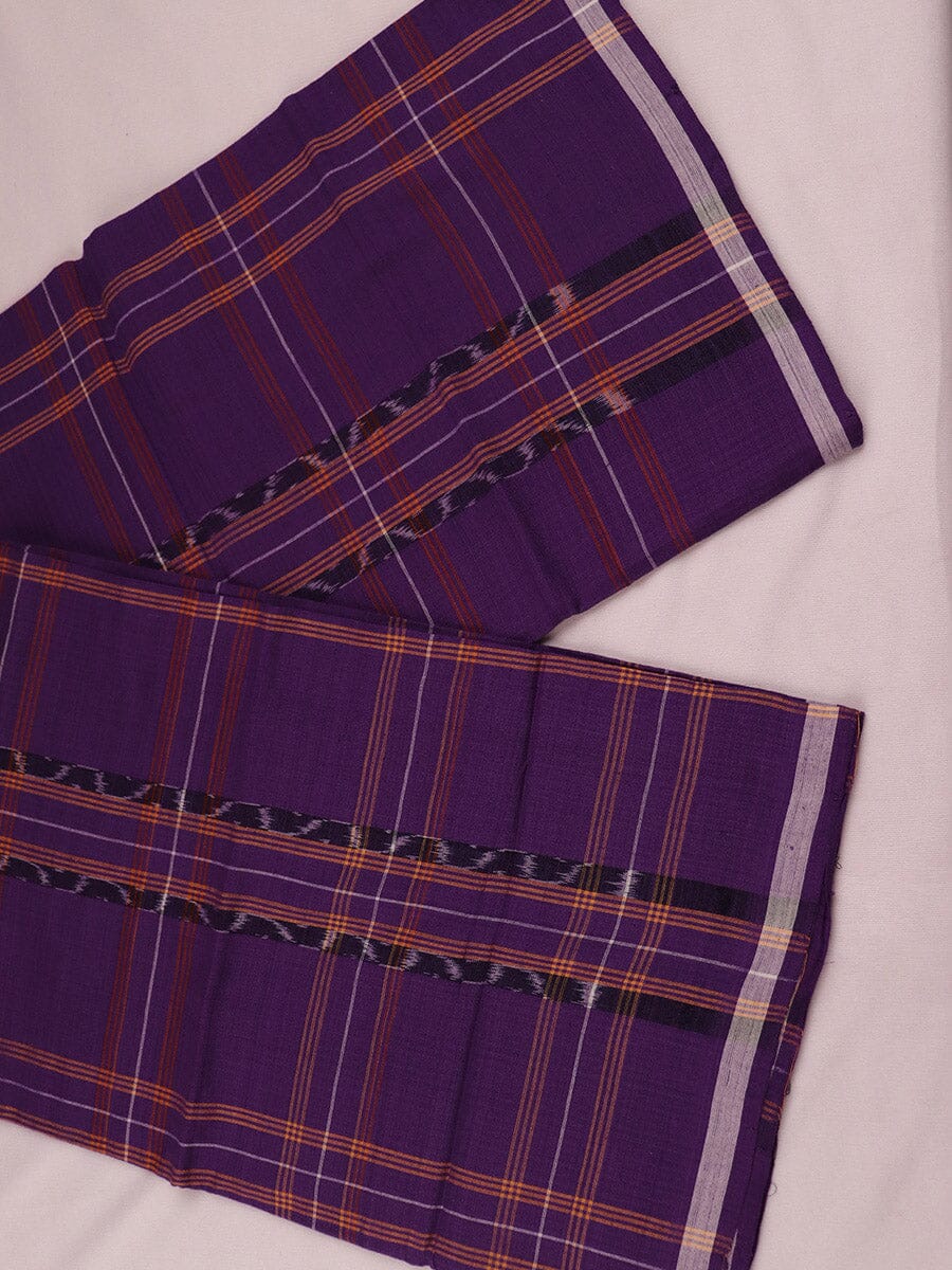 Sambalpuri Pure Cotton Handloom Lungi for Men Handloom Lungi_Cotton Priyadarshini Handloom