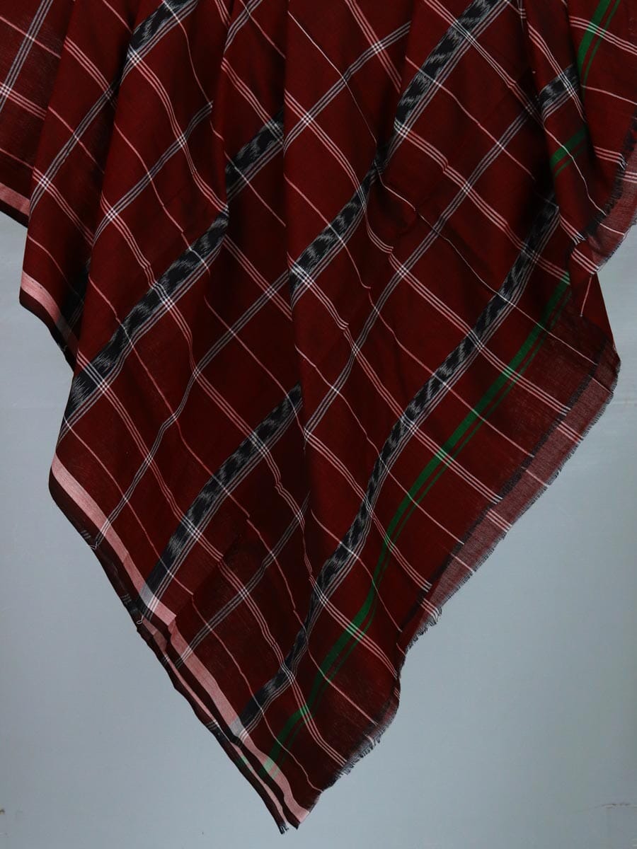 Sambalpuri Pure Cotton Handloom Lungi for Men Handloom Lungi_Cotton Priyadarshini Handloom 