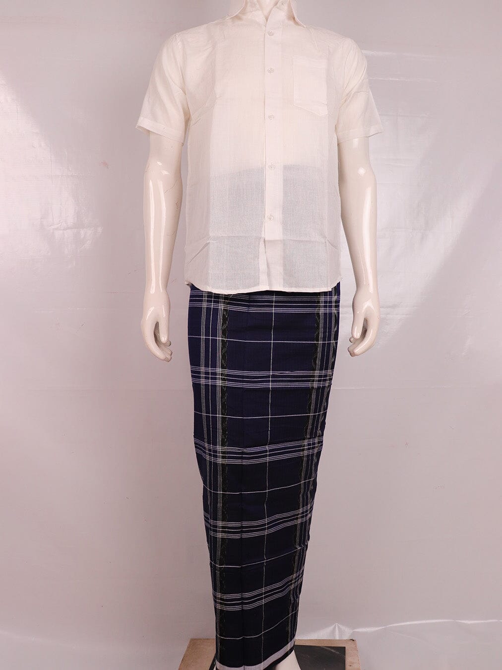 Sambalpuri Pure Cotton Handloom Lungi for Men Handloom Lungi_Cotton Priyadarshini Handloom