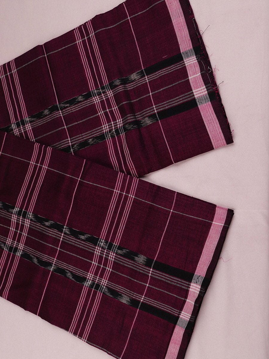 Sambalpuri Pure Cotton Handloom Lungi for Men Handloom Lungi_Cotton Priyadarshini Handloom
