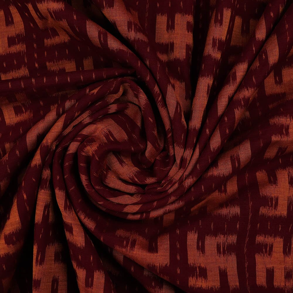 Unstitched Sambalpuri Cotton Handloom Fabric Handwoven Fabric_Cotton Priyadarshini Handloom