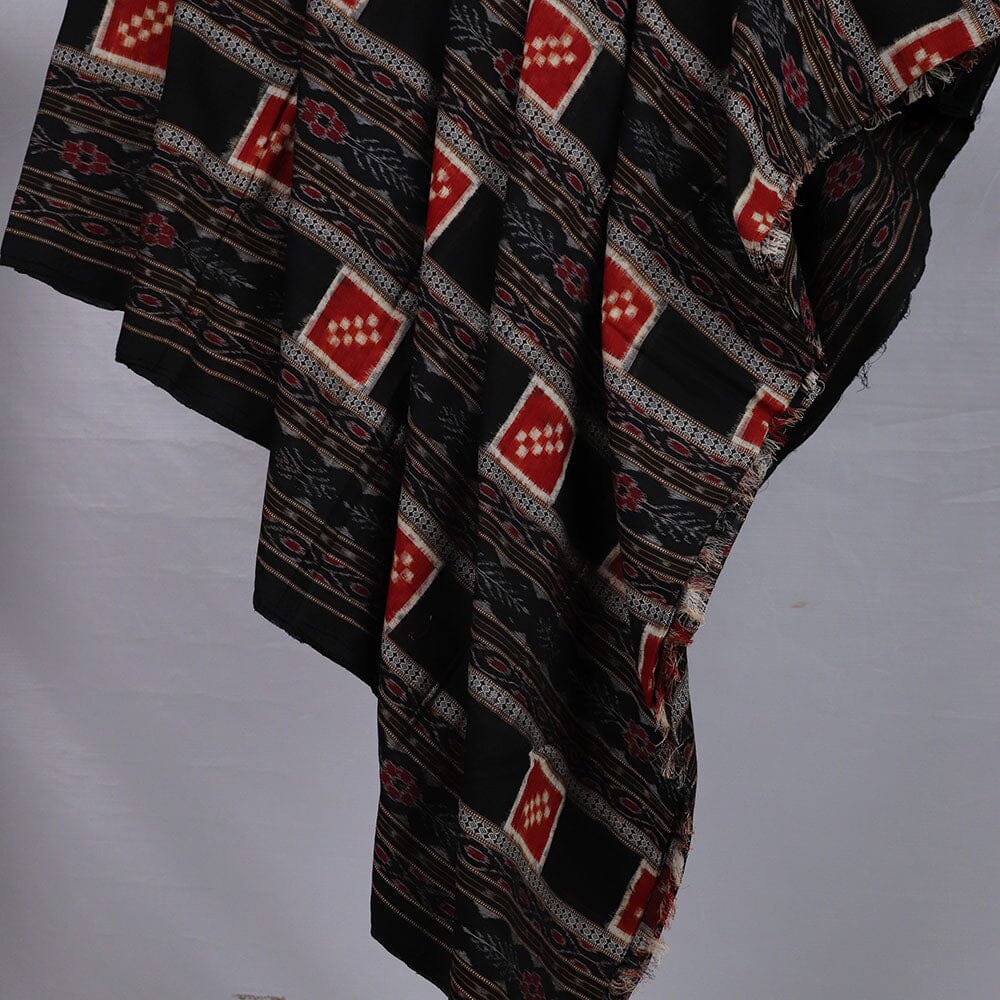 Unstitched Sambalpuri Cotton Handloom Fabric Handwoven Fabric_Cotton Priyadarshini Handloom
