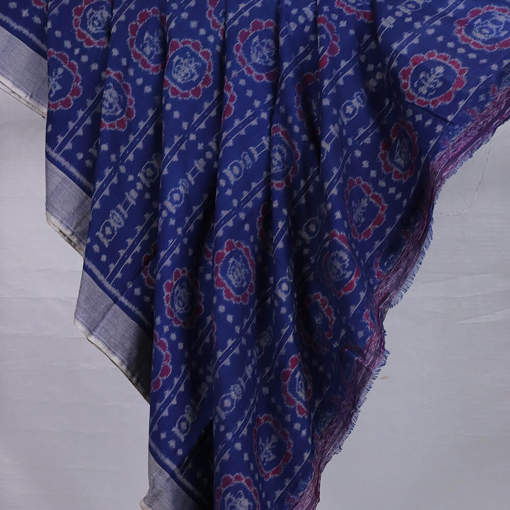 Unstitched Sambalpuri Cotton Handloom Fabric Handwoven Fabric_Cotton Priyadarshini Handloom