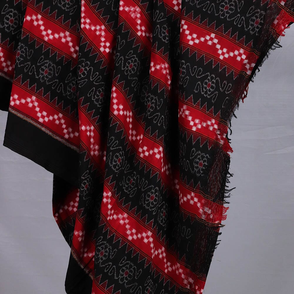 Unstitched Sambalpuri Cotton Handloom Fabric Handwoven Fabric_Cotton Priyadarshini Handloom