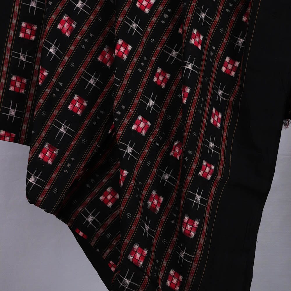 Unstitched Sambalpuri Cotton Handloom Fabric Handwoven Fabric_Cotton Priyadarshini Handloom