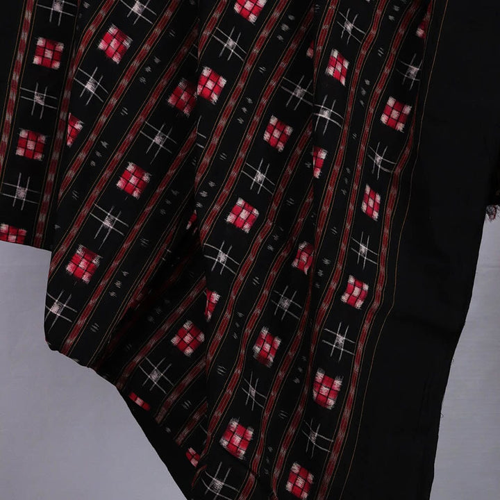 Unstitched Sambalpuri Cotton Handloom Fabric Handwoven Fabric_Cotton Priyadarshini Handloom
