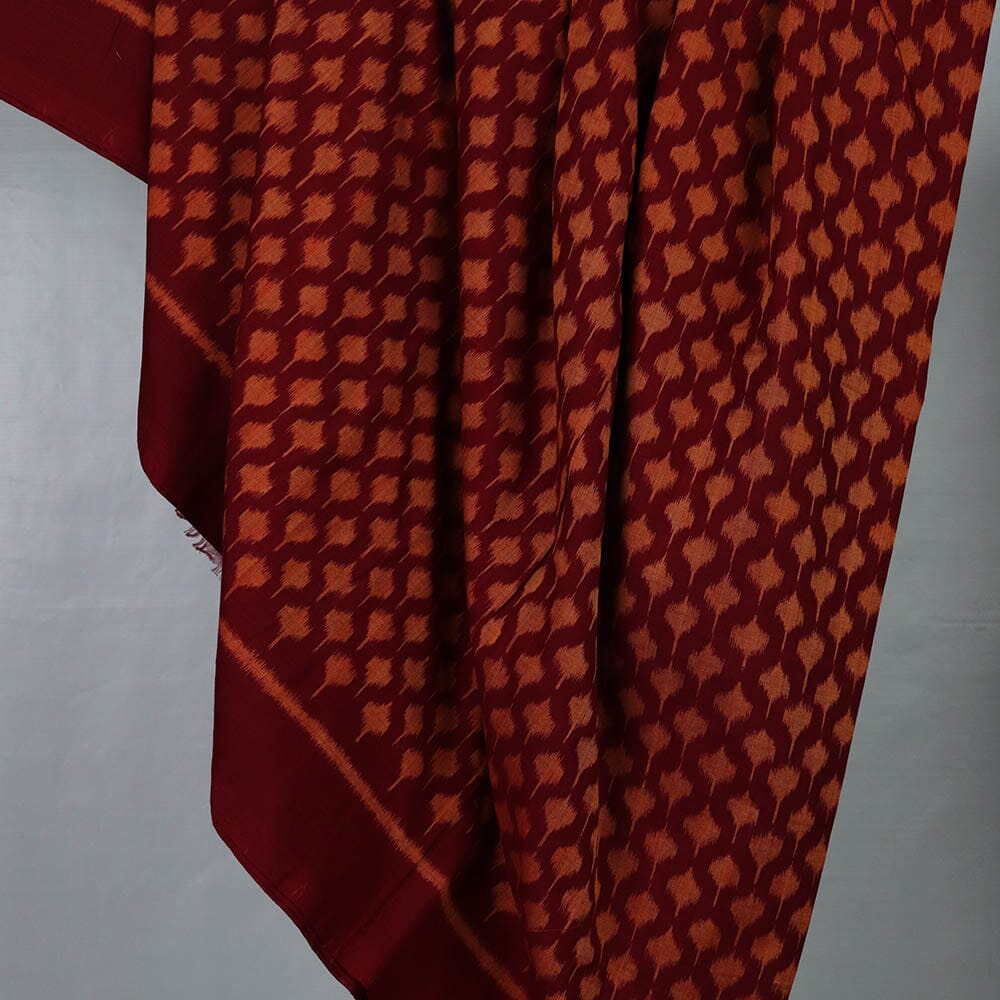 Unstitched Sambalpuri Cotton Handloom Fabric Handwoven Fabric_Cotton Priyadarshini Handloom