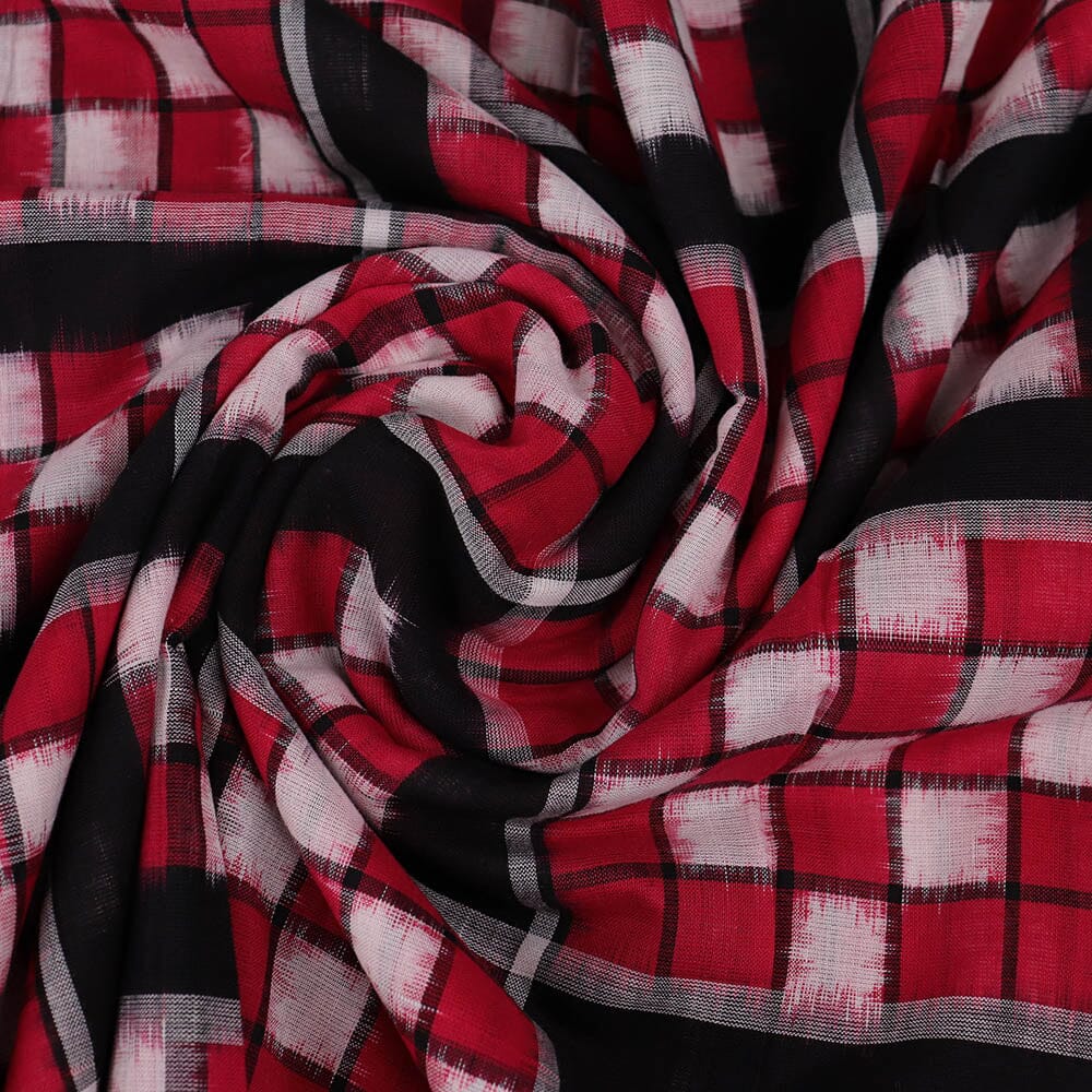 Unstitched Sambalpuri Cotton Handloom Fabric Handwoven Fabric_Cotton Priyadarshini Handloom