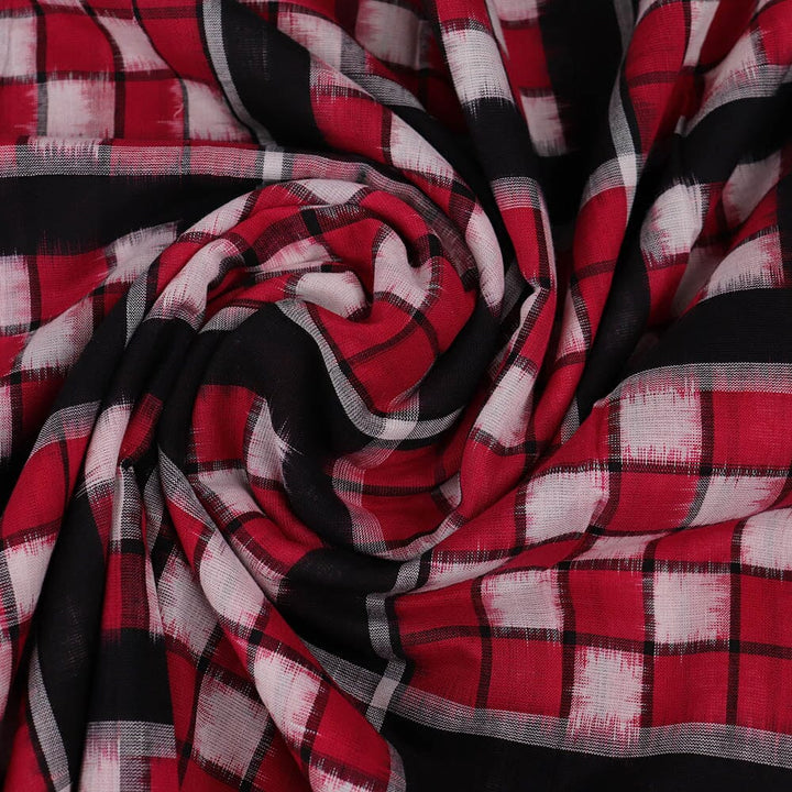 Unstitched Sambalpuri Cotton Handloom Fabric Handwoven Fabric_Cotton Priyadarshini Handloom