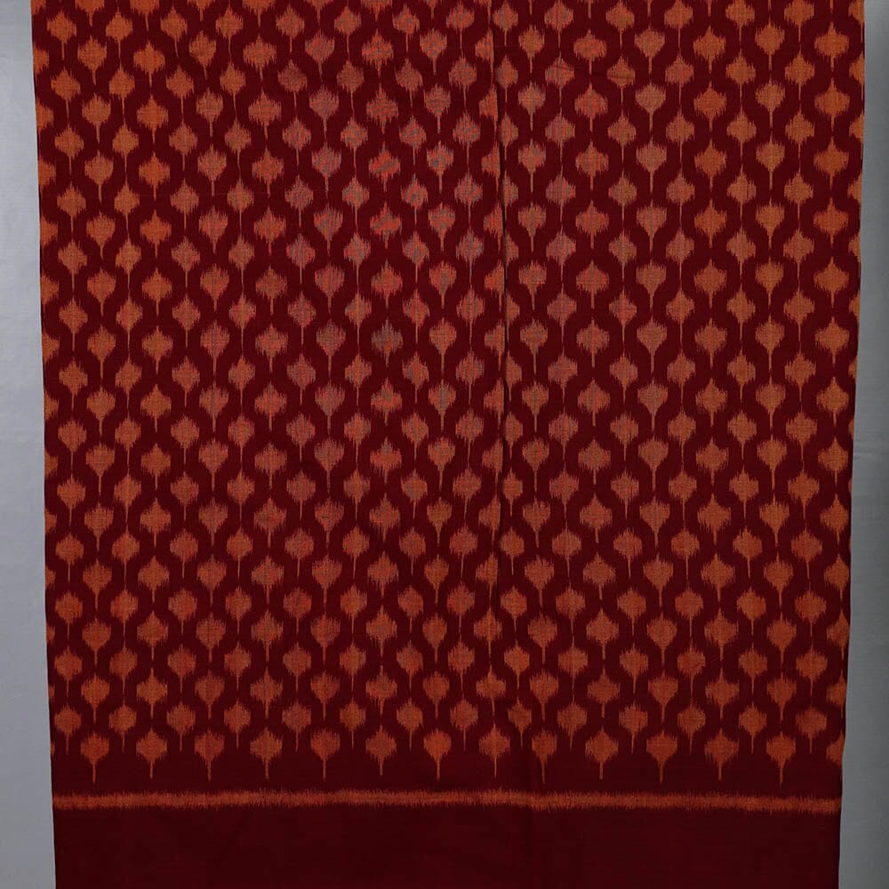 Unstitched Sambalpuri Cotton Handloom Fabric Handwoven Fabric_Cotton Priyadarshini Handloom