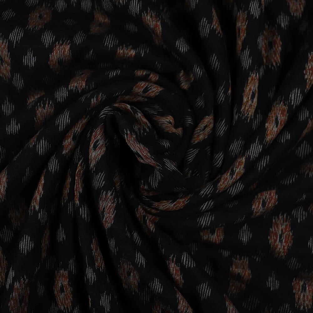 Unstitched Sambalpuri Cotton Handloom Fabric Handwoven Fabric_Cotton Priyadarshini Handloom