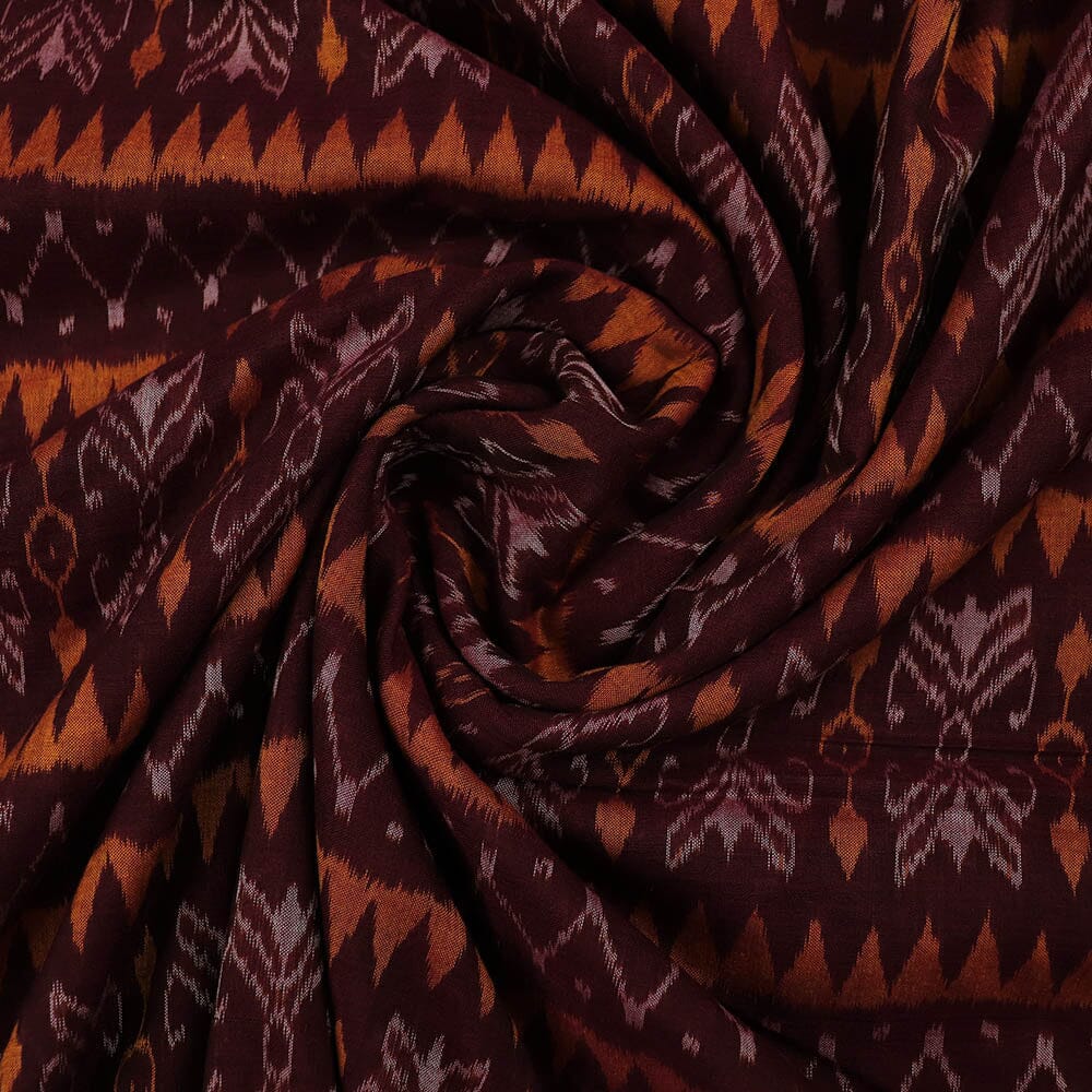 Unstitched Sambalpuri Cotton Handloom Fabric Handwoven Fabric_Cotton Priyadarshini Handloom