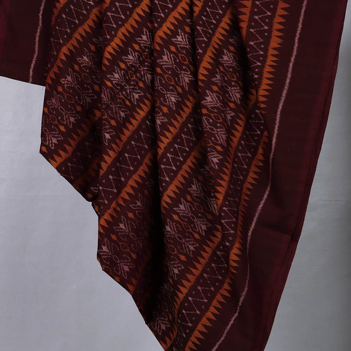 Unstitched Sambalpuri Cotton Handloom Fabric Handwoven Fabric_Cotton Priyadarshini Handloom