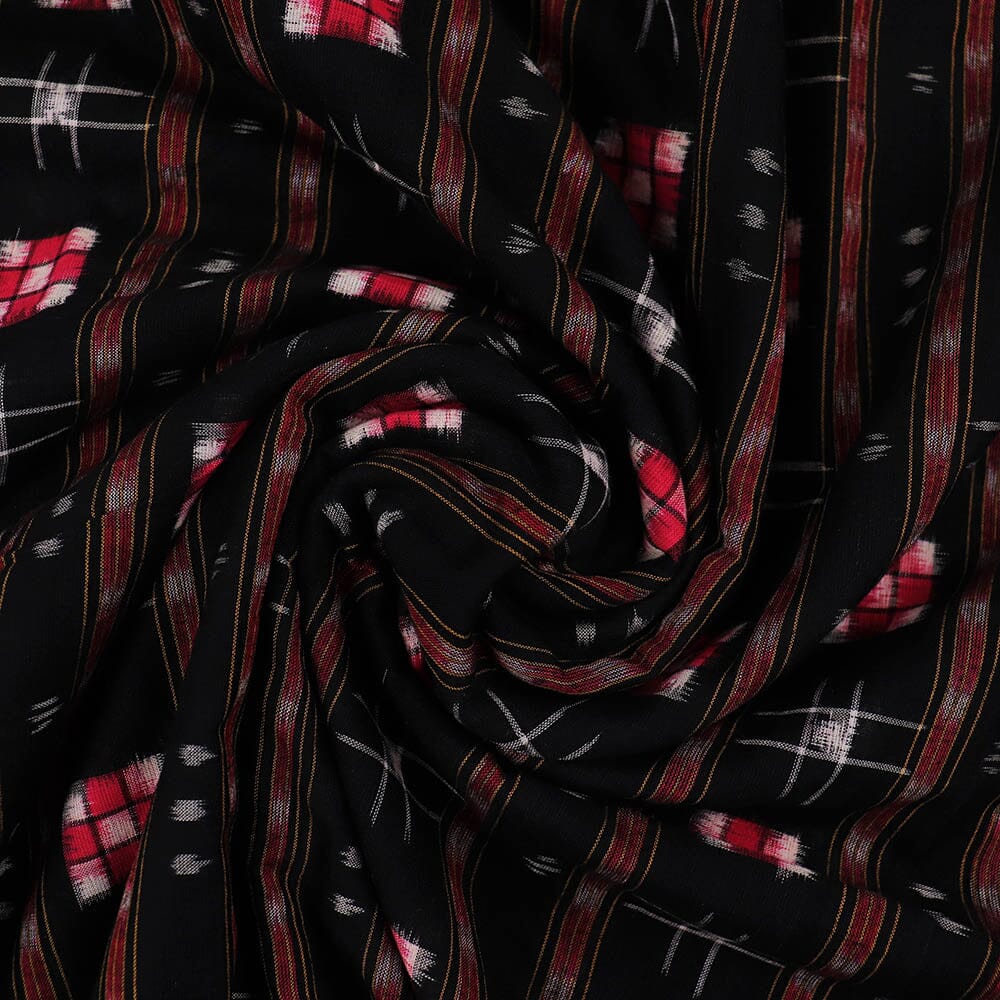 Unstitched Sambalpuri Cotton Handloom Fabric Handwoven Fabric_Cotton Priyadarshini Handloom