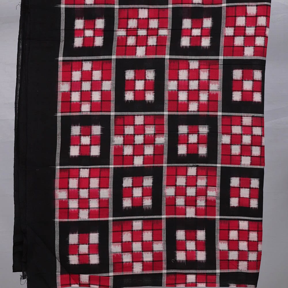Unstitched Sambalpuri Cotton Handloom Fabric Handwoven Fabric_Cotton Priyadarshini Handloom