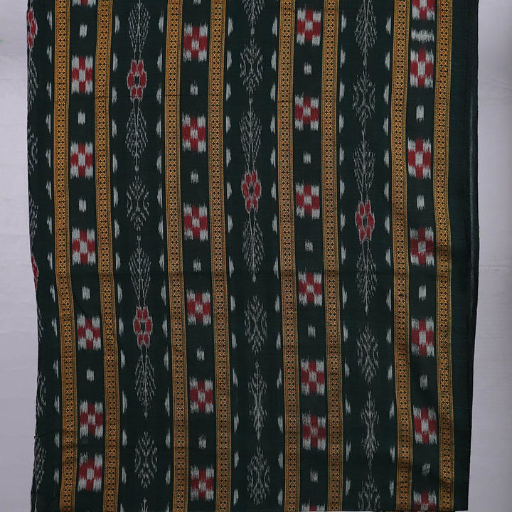 Unstitched Sambalpuri Cotton Handloom Fabric Handwoven Fabric_Cotton Priyadarshini Handloom