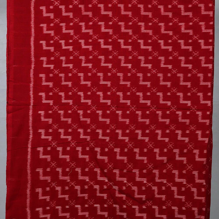 Unstitched Sambalpuri Cotton Handloom Fabric Handwoven Fabric_Cotton Priyadarshini Handloom