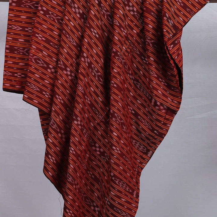 Unstitched Sambalpuri Cotton Handloom Fabric Handwoven Fabric_Cotton Priyadarshini Handloom