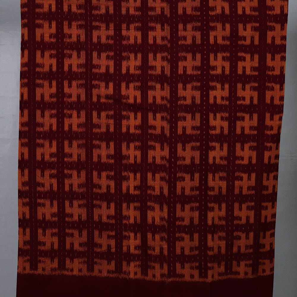 Unstitched Sambalpuri Cotton Handloom Fabric Handwoven Fabric_Cotton Priyadarshini Handloom