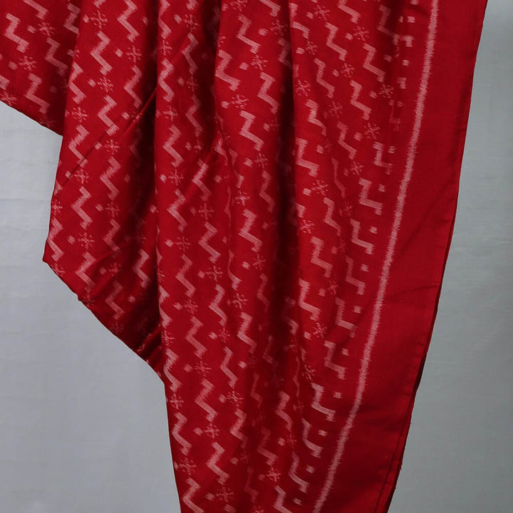 Unstitched Sambalpuri Cotton Handloom Fabric Handwoven Fabric_Cotton Priyadarshini Handloom