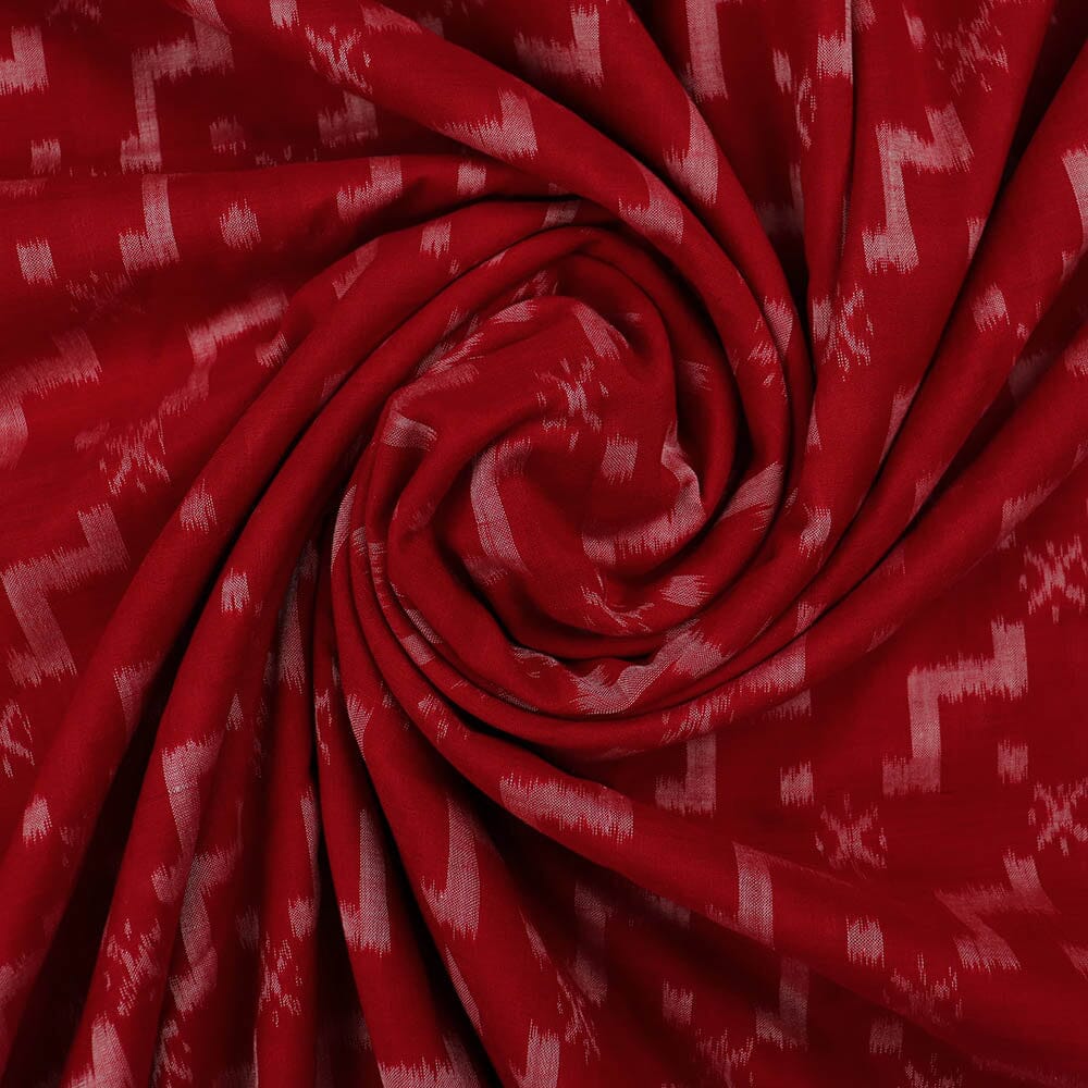 Unstitched Sambalpuri Cotton Handloom Fabric Handwoven Fabric_Cotton Priyadarshini Handloom