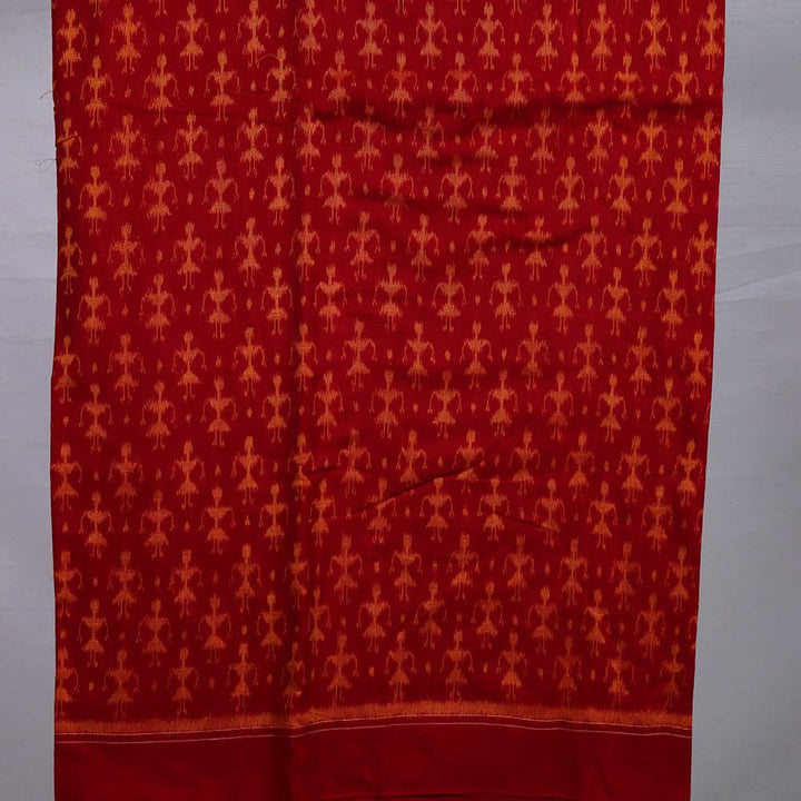 Unstitched Sambalpuri Cotton Handloom Fabric Handwoven Fabric_Cotton Priyadarshini Handloom