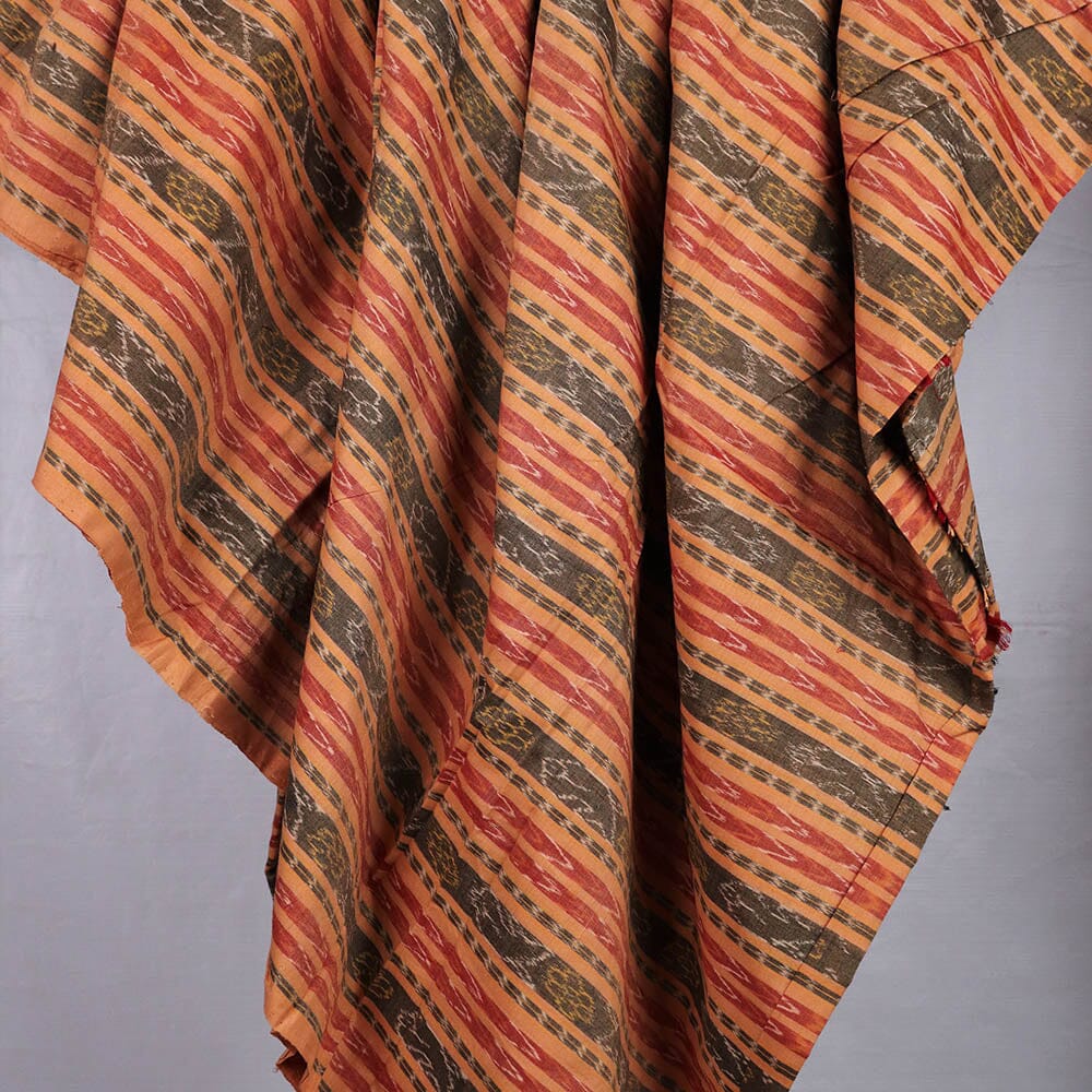 Unstitched Sambalpuri Cotton Handloom Fabric Handwoven Fabric_Cotton Priyadarshini Handloom