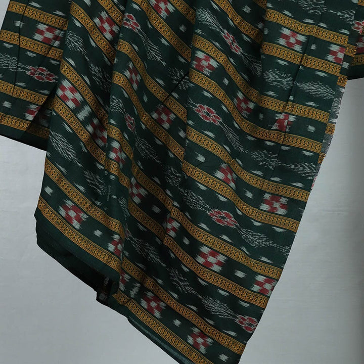 Unstitched Sambalpuri Cotton Handloom Fabric Handwoven Fabric_Cotton Priyadarshini Handloom